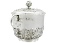 Sterling Silver Porringer and Cover - Antique William III (1689) (10 of 12) Sterling Silver Porringer and Cover - Antique William III (1689) (10 of 12)