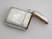 Edwardian Silver Combination Vesta & Stamp Case, By Joseph Gloster, Birmingham, 1904, (11 of 15) Edwardian Silver Combination Vesta & Stamp Case, By Joseph Gloster, Birmingham, 1904, (11 of 15)