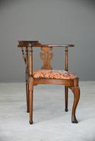 Antique Oak Corner Chair (2 of 12) Antique Oak Corner Chair (2 of 12)