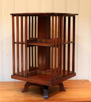Edwardian Small Proportioned Low Mahogany Revolving Bookcase (2 of 10) Edwardian Small Proportioned Low Mahogany Revolving Bookcase (2 of 10)
