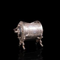 Antique Engraved Biscuit Barrel, Silver Plate, Decorative Jar, Victorian c.1860 (2 of 12) Antique Engraved Biscuit Barrel, Silver Plate, Decorative Jar, Victorian c.1860 (2 of 12)