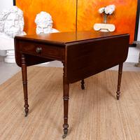 Georgian Pembroke Table Mahogany Extending Writing Modular Table (7 of 12) Georgian Pembroke Table Mahogany Extending Writing Modular Table (7 of 12)