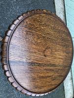 Antique Oak Tripod Wine Table (6 of 6) Antique Oak Tripod Wine Table (6 of 6)