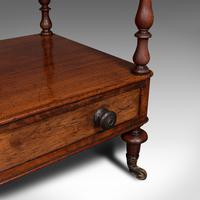Antique Two Tier Side Table, Mahogany Whatnot, Regency Canterbury, Display Stand (11 of 12) Antique Two Tier Side Table, Mahogany Whatnot, Regency Canterbury, Display Stand (11 of 12)