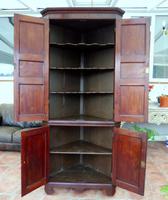 Flame Mahogany Formal Corner Cupboard 1780 splits into 2 (7 of 10) Flame Mahogany Formal Corner Cupboard 1780 splits into 2 (7 of 10)