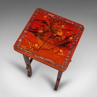 Antique Nest of 3 Occasional Side Tables, Oriental, Japanned, Victorian c.1900 (11 of 12) Antique Nest of 3 Occasional Side Tables, Oriental, Japanned, Victorian c.1900 (11 of 12)