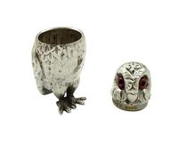 Antique Victorian Sterling Silver Owl Pepper Pot 1874 (3 of 9) Antique Victorian Sterling Silver Owl Pepper Pot 1874 (3 of 9)
