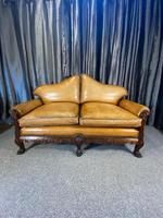 Country House Leather Sofa (1 of 9)