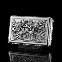 Rare Antique Georgian Solid Silver Mazeppa Snuff Box - Edward Smith 1836 (15 of 23) Rare Antique Georgian Solid Silver Mazeppa Snuff Box - Edward Smith 1836 (15 of 23)