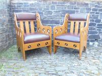 Pair of Arts & Crafts Chairs - Goodyers (3 of 9) Pair of Arts & Crafts Chairs - Goodyers (3 of 9)