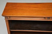 Antique Victorian Walnut Open Bookcase (11 of 11) Antique Victorian Walnut Open Bookcase (11 of 11)