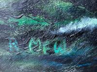 Large Seascape Oil Painting WW2 Battle "HMS Battleship Hood The Last Moments" (3 of 12) Large Seascape Oil Painting WW2 Battle "HMS Battleship Hood The Last Moments" (3 of 12)