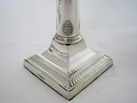 Stylish Pair of Thomas Bradbury & Son Silver Candlesticks (4 of 6) Stylish Pair of Thomas Bradbury & Son Silver Candlesticks (4 of 6)