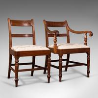 Set of 4, Antique Dining Chairs, English, Mahogany, Pair Of Carvers, Regency (2 of 12) Set of 4, Antique Dining Chairs, English, Mahogany, Pair Of Carvers, Regency (2 of 12)
