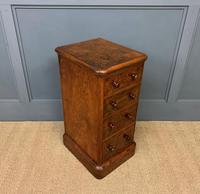 Victorian Pair of Burr Walnut Bedside Chests (4 of 14) Victorian Pair of Burr Walnut Bedside Chests (4 of 14)