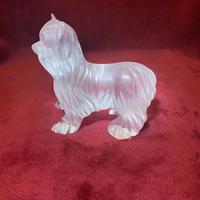Lalique Sculpture of a Yorkshire Terrier Modelled in clear & frosted glass (5 of 5) Lalique Sculpture of a Yorkshire Terrier Modelled in clear & frosted glass (5 of 5)