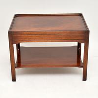 Pair of Georgian Style Mahogany Side Table c.1950s (6 of 12) Pair of Georgian Style Mahogany Side Table c.1950s (6 of 12)