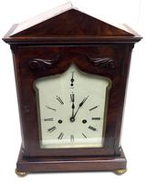 Unusual & Rare Mahogany Bracket Clock Taj Mahal Bezel & Dial Mantel Clock (5 of 10) Unusual & Rare Mahogany Bracket Clock Taj Mahal Bezel & Dial Mantel Clock (5 of 10)