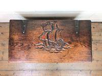 Antique Oak Coal Box or Scuttle (2 of 11) Antique Oak Coal Box or Scuttle (2 of 11)