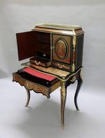 French 19th Century Louis XV Style Boulle Writing Cabinet (3 of 11) French 19th Century Louis XV Style Boulle Writing Cabinet (3 of 11)