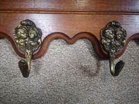 Carved Oak Continental Hanging Rack (10 of 10) Carved Oak Continental Hanging Rack (10 of 10)