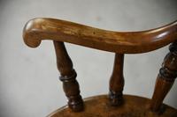 Antique Beech Spindle Back Penny Carver Chair (7 of 11) Antique Beech Spindle Back Penny Carver Chair (7 of 11)