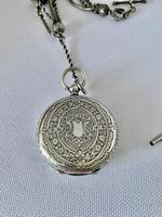 Pretty Silver Ladies Fob Watch & Fob c.1890 (8 of 9) Pretty Silver Ladies Fob Watch & Fob c.1890 (8 of 9)