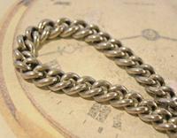 Victorian Pocket Watch Chain 1890s Antique Albo Silver Curb Link Albert With T Bar (6 of 12) Victorian Pocket Watch Chain 1890s Antique Albo Silver Curb Link Albert With T Bar (6 of 12)