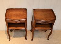 Pair of French Oak Bedside Cabinets (6 of 10) Pair of French Oak Bedside Cabinets (6 of 10)