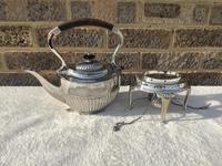 Edwardian Silver Plated Spirit Kettle (3 of 4) Edwardian Silver Plated Spirit Kettle (3 of 4)