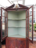 Mahogany Flame Astral Glazed Corner Cupboard 1780 (6 of 10) Mahogany Flame Astral Glazed Corner Cupboard 1780 (6 of 10)