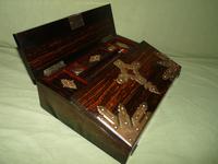 QUALITY Betjemann Coromandel Writing Box. 100% Original c1870 (2 of 15) QUALITY Betjemann Coromandel Writing Box. 100% Original c1870 (2 of 15)