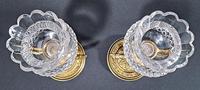Pair of Gilt Brass Posy Vases (5 of 5) Pair of Gilt Brass Posy Vases (5 of 5)
