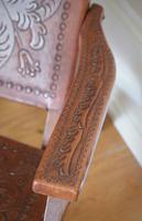 Peruvian Tooled Saddle Leather Folding Armchair (3 of 13) Peruvian Tooled Saddle Leather Folding Armchair (3 of 13)