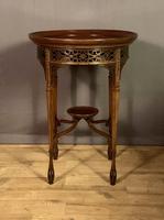Fine Quality Edwardian Side or Lamp Table (9 of 10) Fine Quality Edwardian Side or Lamp Table (9 of 10)