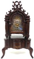 Unusual Rare 18th Century Austrian Verge Table Mantel Clock Pull Alarm (13 of 14) Unusual Rare 18th Century Austrian Verge Table Mantel Clock Pull Alarm (13 of 14)