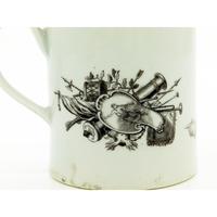 Worcester Porcelain Royal Commemorative Frederick II Tankard 18th Century / Early 19th Century (4 of 10) Worcester Porcelain Royal Commemorative Frederick II Tankard 18th Century / Early 19th Century (4 of 10)