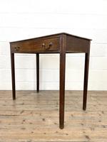 Antique Georgian Oak Side Table with Drawer (7 of 10) Antique Georgian Oak Side Table with Drawer (7 of 10)