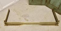 Long Victorian Pierced Brass Fender (2 of 5) Long Victorian Pierced Brass Fender (2 of 5)