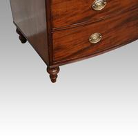 Regency mahogany bow fronted chest (6 of 7) Regency mahogany bow fronted chest (6 of 7)