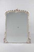 19th Century Large Victorian English Silvered Overmantle Mirror (6 of 10) 19th Century Large Victorian English Silvered Overmantle Mirror (6 of 10)