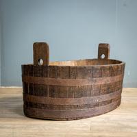 Oval Coopered Barrel (3 of 8) Oval Coopered Barrel (3 of 8)