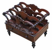 Regency Rosewood Canterbury Magazine Rack c.1820 (4 of 9) Regency Rosewood Canterbury Magazine Rack c.1820 (4 of 9)