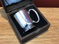 Solid Silver Christening Mug in Fitted Case - Sheffield 1936 (3 of 10) Solid Silver Christening Mug in Fitted Case - Sheffield 1936 (3 of 10)