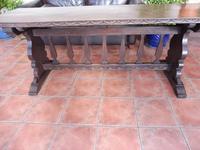 Country Oak Tefectory Table 7 foot long 1880 (6 of 10) Country Oak Tefectory Table 7 foot long 1880 (6 of 10)