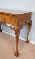 Antique Fine Quality Queen Anne Style Burr Walnut Side / Centre Table (7 of 8) Antique Fine Quality Queen Anne Style Burr Walnut Side / Centre Table (7 of 8)