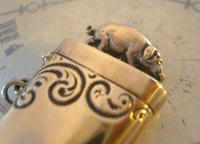 Antique Pocket Watch Chain Fob 1890s Victorian Large Brass Pig Vesta Case Fob (6 of 12) Antique Pocket Watch Chain Fob 1890s Victorian Large Brass Pig Vesta Case Fob (6 of 12)