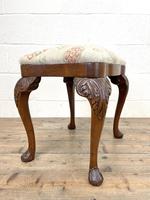Late Victorian Carved Mahogany Stool (6 of 8) Late Victorian Carved Mahogany Stool (6 of 8)