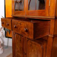 Tall Antique Bookcase Glazed Library Cabinet Mahogany 19th Century (9 of 11) Tall Antique Bookcase Glazed Library Cabinet Mahogany 19th Century (9 of 11)
