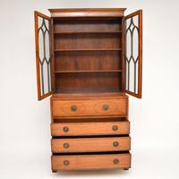 Antique Inlaid Mahogany Secretaire Bureau Bookcase (6 of 11) Antique Inlaid Mahogany Secretaire Bureau Bookcase (6 of 11)